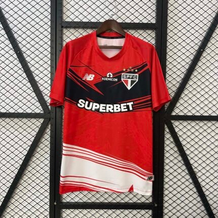 2025/2026 São Paulo Goalkeeper Red Jersey 1:1 Thai Quality
